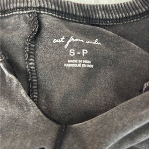 Out from under long sleeve super cropped top